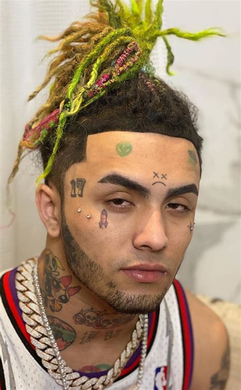 Lil Pump From Stars With Face Tattoos E News