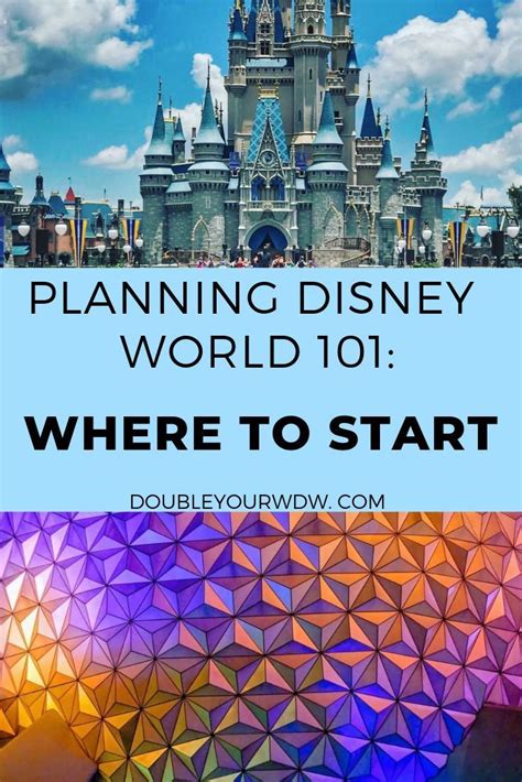 Disney World Planning 101 With Images Disney World Vacation Walt