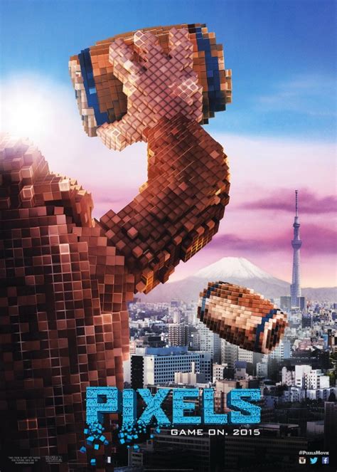 Pixels Movie Poster 4 Of 10 Imp Awards