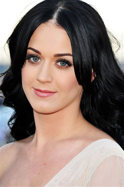 Katy perry natural hair color. Celebrities with Black Hair - From YouBeauty.com