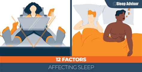 12 factors affecting sleep and your sleep quality