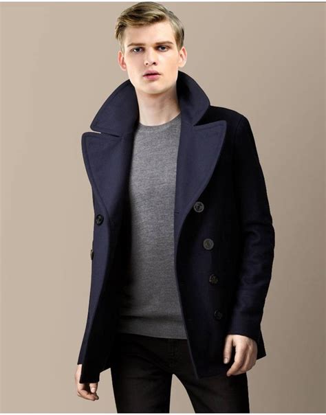Tailor Made Winter Wool Long Coat Men Army Green Thick Trench Coat