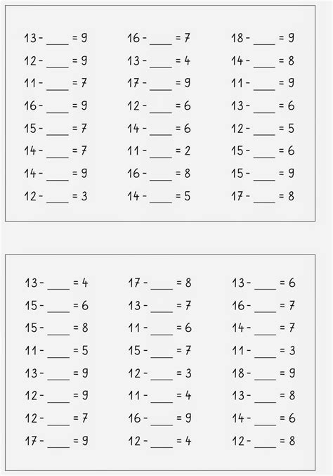 Ihre freundin veronika, oma trude und leo finden das klasse! Rechne dich fit Kartei ZR 20 minus (1) | Mathematik lernen, Matheunterricht, Rechnen lernen