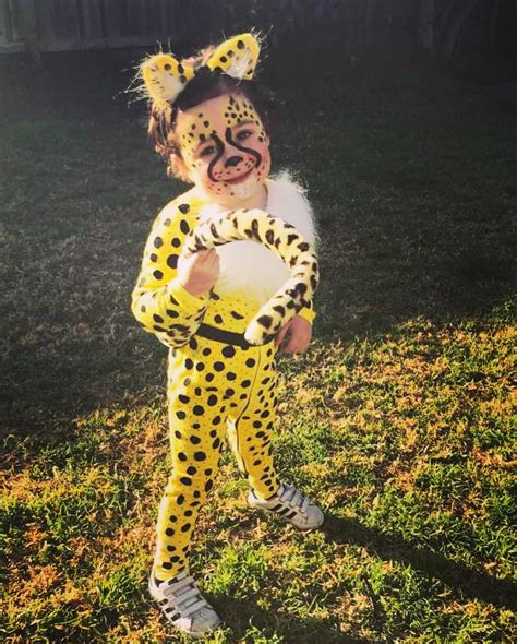 Diy Cheetah Costume Kinder Kostüme Kinderkostüm Kinder
