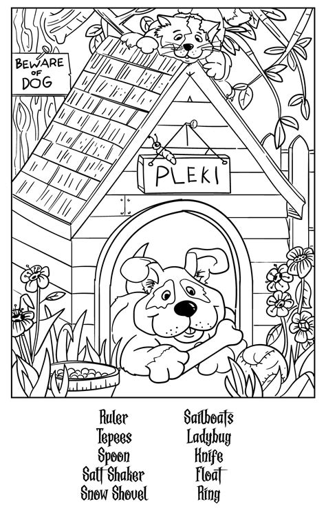 Printable Hidden Object Pictures