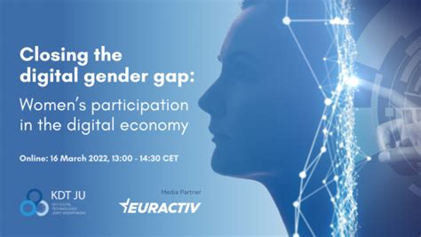 Media Partnership Closing The Digital Gender Gap Women’s Participation In The Digital Economy