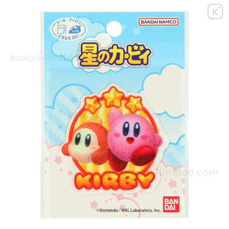 Japan Kirby Embroidery Iron On Applique Patch Kirby Waddle Dee