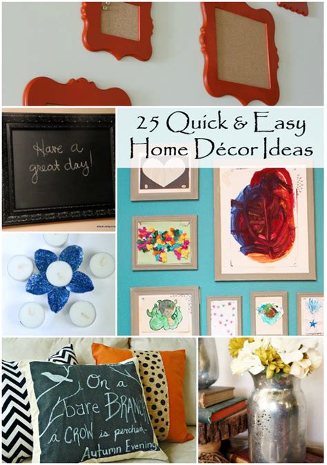 25 Quick And Easy Diy Home Decor Ideas Rural Mom