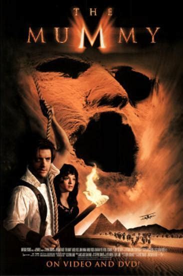 The Mummy Movie Brendan Fraser Original Poster Print Photo
