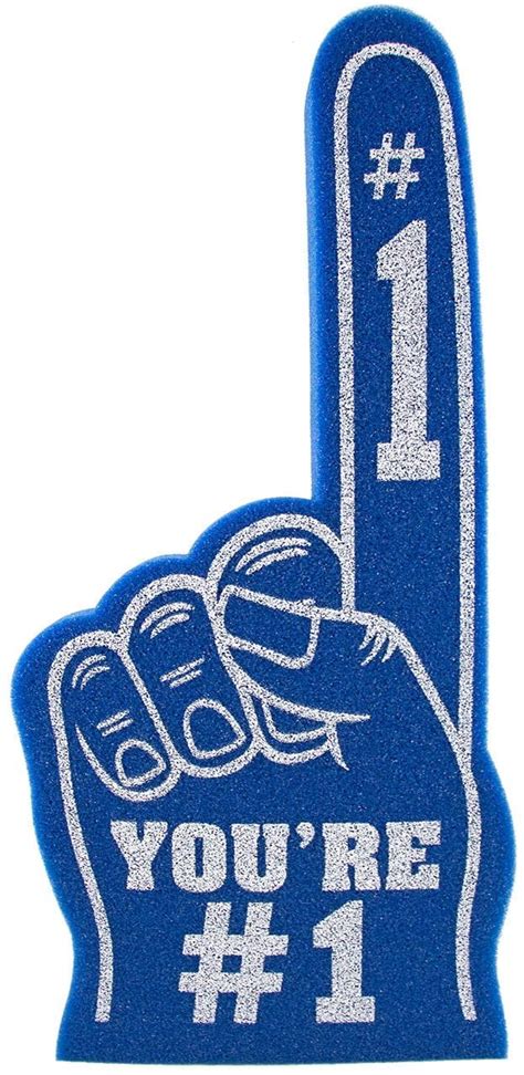Finger Youre Number 1 Foam Hand For All Occasions Cheerleading Pompom