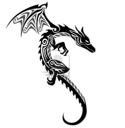 Contents  show 1 dragon tattoo meaning. Tribal Dragon Tattoo.First Tattoo?This Dragon Represents ...