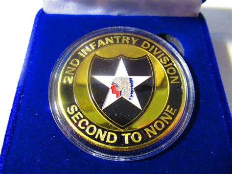 U S Army 2nd Infantry Division Second To None Etsy