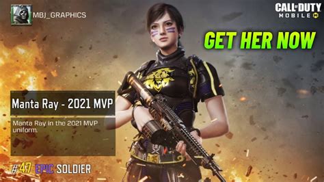 How To Get Free Manta Ray 2021 Mvp Codm How To Register In Cod Mobile Championship 2021 Last