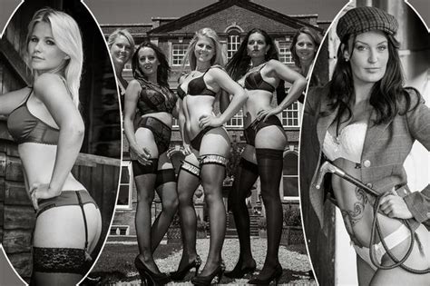 Women Horse Riders Get Naked For Sexy Lingerie Calendar To Raise Cash