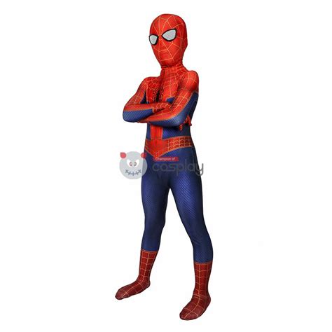 Kids Peter Parker Spider Man Costume Spider Man Into The Spider Verse