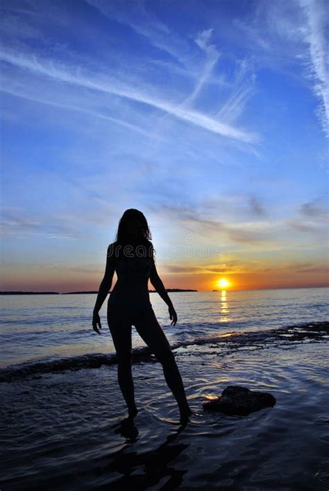 Cloudy Sea Sunset Stock Image Image Of Peaceful Beach 11384735