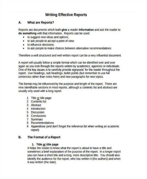 33 Project Report Writing Example For Students Images Format