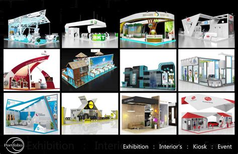 3d Exhibition Stall Design By Mohammed Shahul At