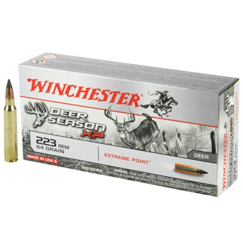 Winchester Deer Season Xp 223 Remington 64gr Extreme Point Polymer Tip