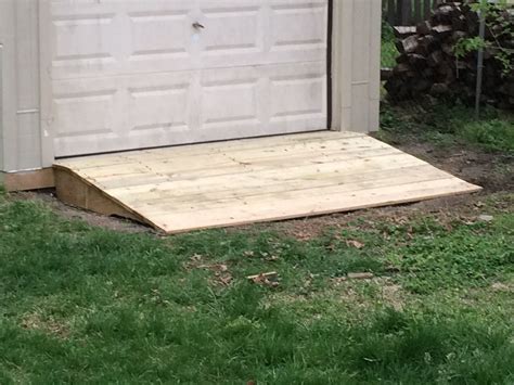 How To Build A Tool Shed Ramp Image To U