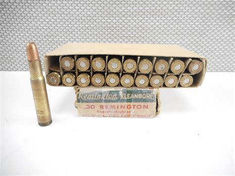 Remington 30 Rem Express Ammo Switzers Auction And Appraisal Service