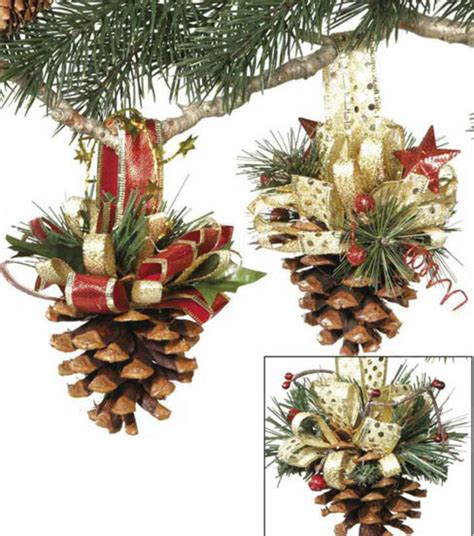 Pine Cone Ornaments At