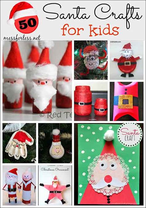 santa crafts  kids