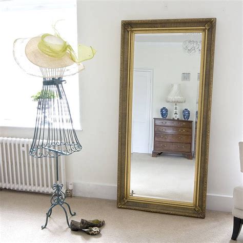 Calvet golden mirror, antonio gaudí 1902 dimensions: Gold Fluted Full Length Mirror | Mirror, Mirror decor ...