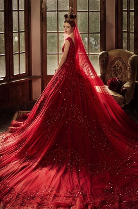 31 Great Ideas Wedding Gowns Red Color