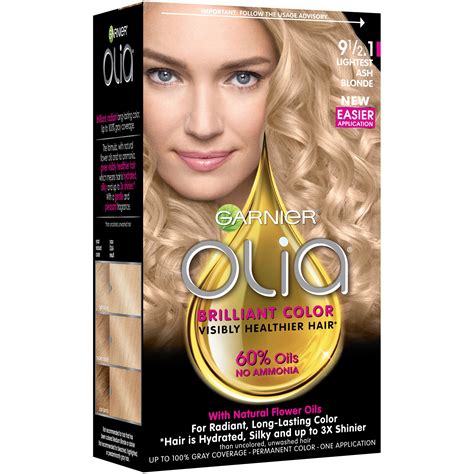 Garnier Olia Oil Powered Permanent Hair Color Lightest Ash