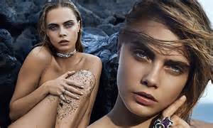 Cara Delevingne Strips Off For John Hardy Jewellery Campaign Daily Mail Online