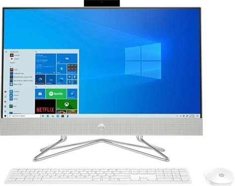 Hp 24 Touch Screen All In One Amd Ryzen 5 8gb Memory 1tb Ssd Natural Silver 24 Dp0124