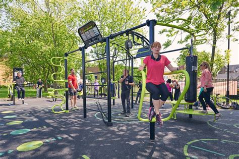 Playgrounds For An Aging Population Wsj