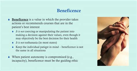 Principle Of Beneficence In Ethics And Nursing Definition And Examples