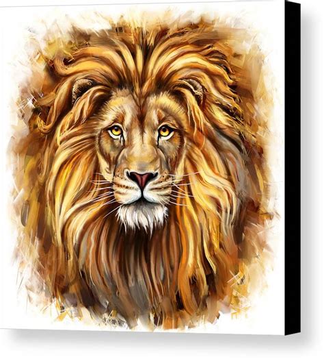 Lion Of Judah Canvas Print Canvas Art By Just Love Designs