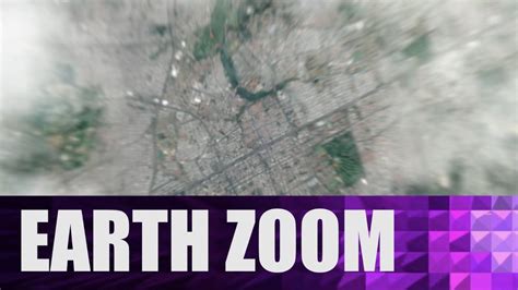 Earth Zoom Out Tutorial After Effects Youtube