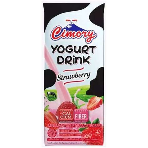 Jual Cimory UHT Yogurt Drink Strawberry 200 ML Di Seller SAJIRA
