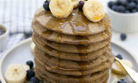 Fluffy Vegan Buckwheat Pancakes Eat With Clarity