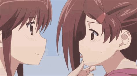Anime Kissing Gif Anime Kissing Bisexual Discover Share Gifs
