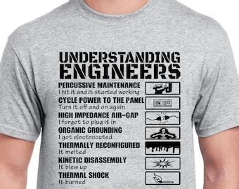 Engineer T Shirt Etsy
