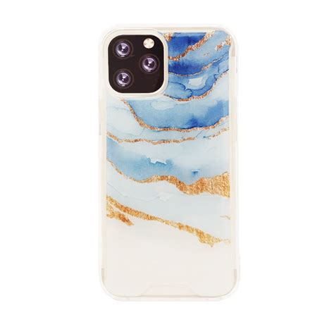 Apple Iphone 12 Mini Mg Design Backcover Oceaanblauw Marble