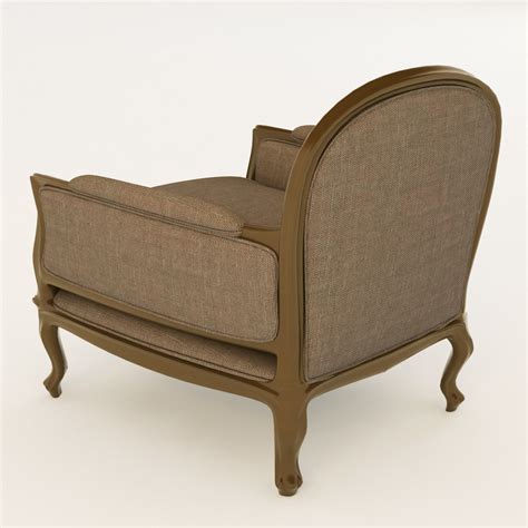 Classical Armchair 3d Model Cgtrader
