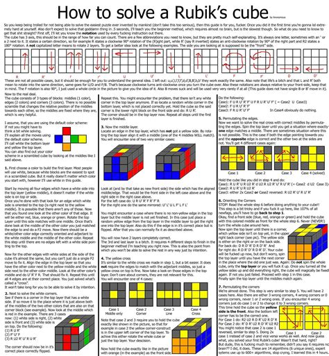 How to solve a rubix cube step 6. How to solve Rubik's cube : coolguides