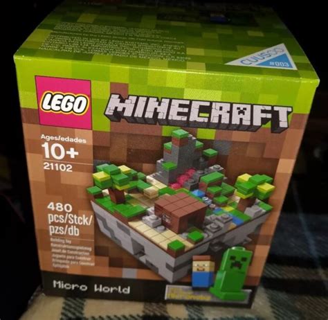 Lego Cuusoo Minecraft Micro World The First Night 21102 Steve Build