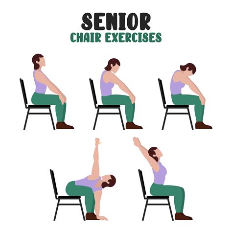 Best Printable Chair Yoga Exercises For Seniors Pdf For Free At Printablee