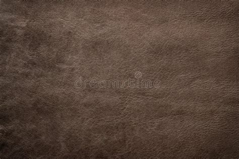 Brown Leather Texture Background Dark Genuine Leather Stock Image
