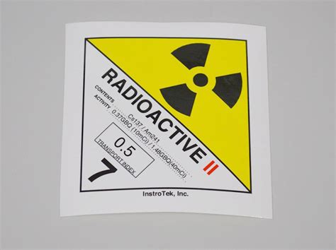 Radioactive Yellow Ii Label Labels Ideas 2019