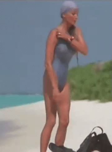 Nude Beach Strip GIF