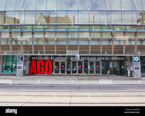 Art Gallery Of Ontario Toronto Ontario Canada Stock Photo Alamy