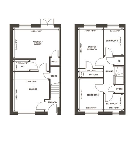 Best Home Designs 2021 3 Bedroom House Designs And Floor Plans Uk 3